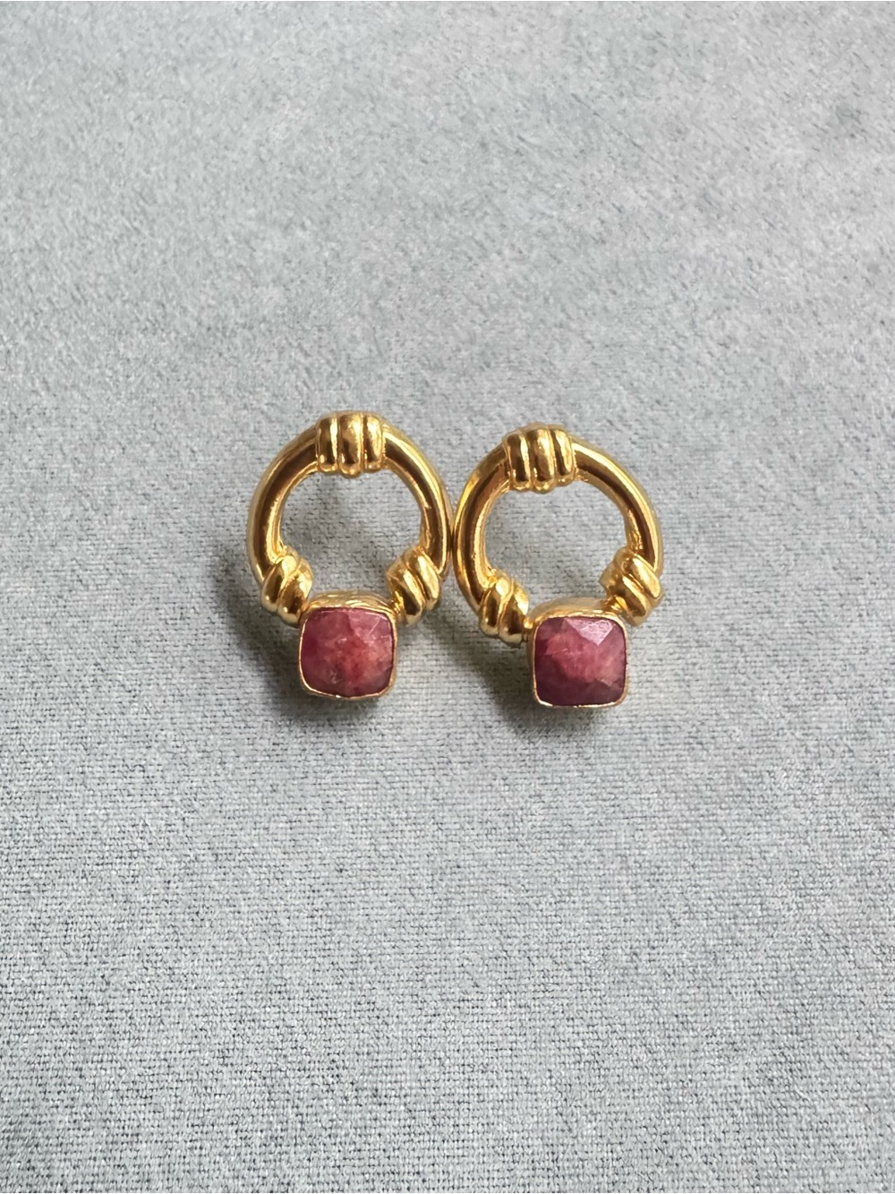 NEW Ruby Earrings